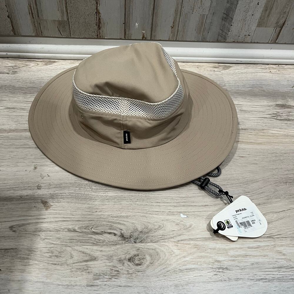 New Prana Vented Shade Sun Hat UPF 50+ Sandbar Hiking Camping Outdoor